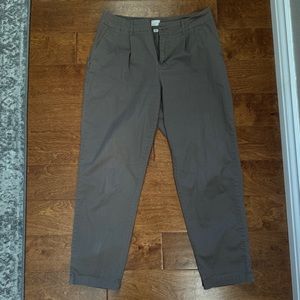 Gray green pants